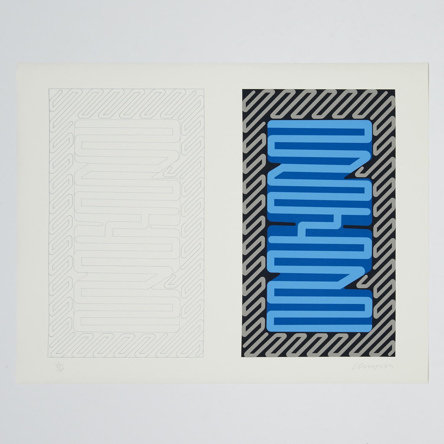 Chryssa | portfolio of (8) large serigraphs (1980) | MutualArt