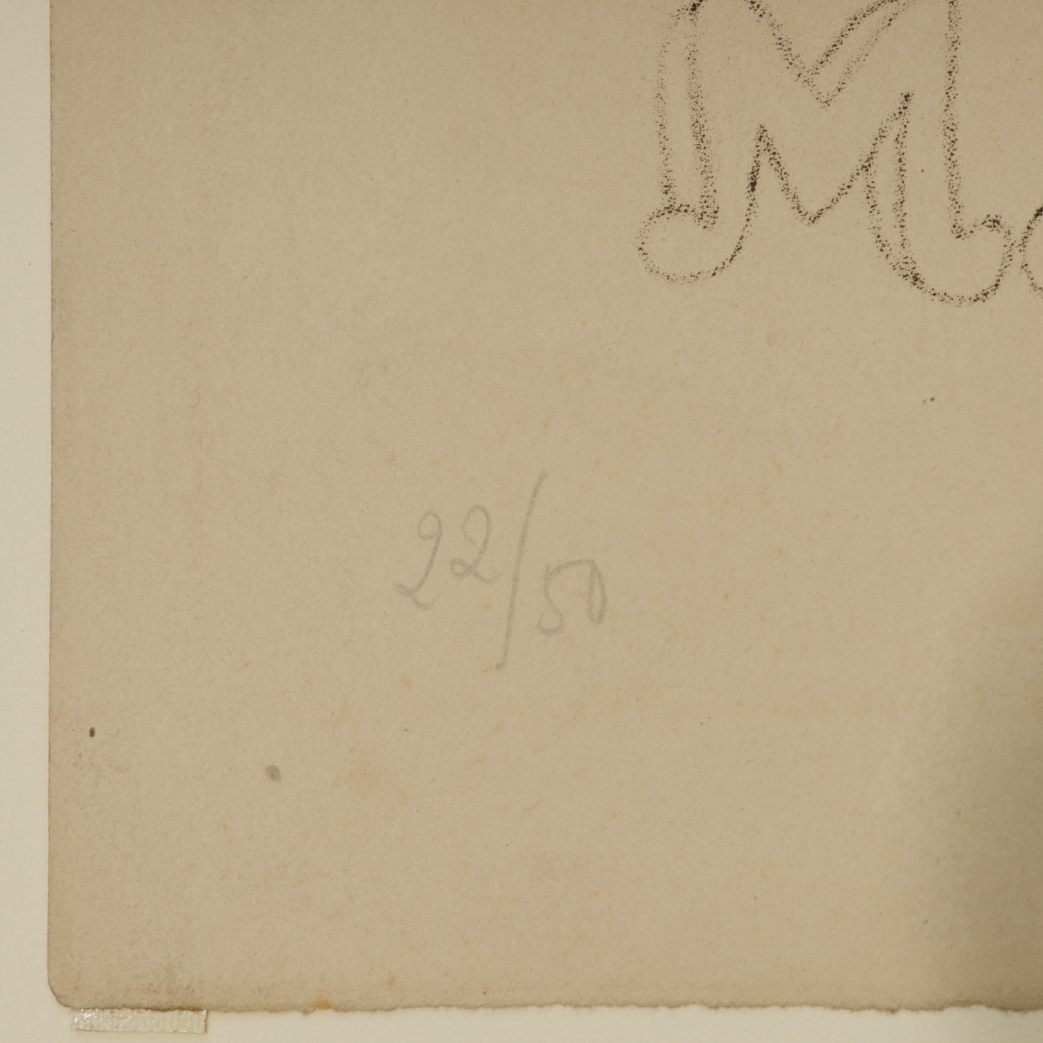 Artwork by Juan Gris, "Malomet", Made of lithograph