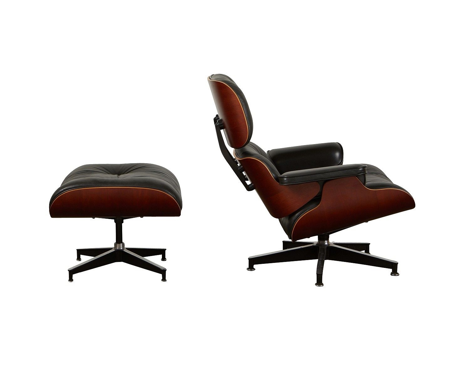 Charles & Ray Eames | Eames for Herman Miller Lounge Chair and Ottoman ...