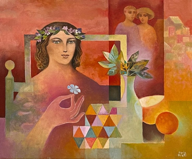 Artwork by Mario Doretti, Untitled, Made of Oil on canvas