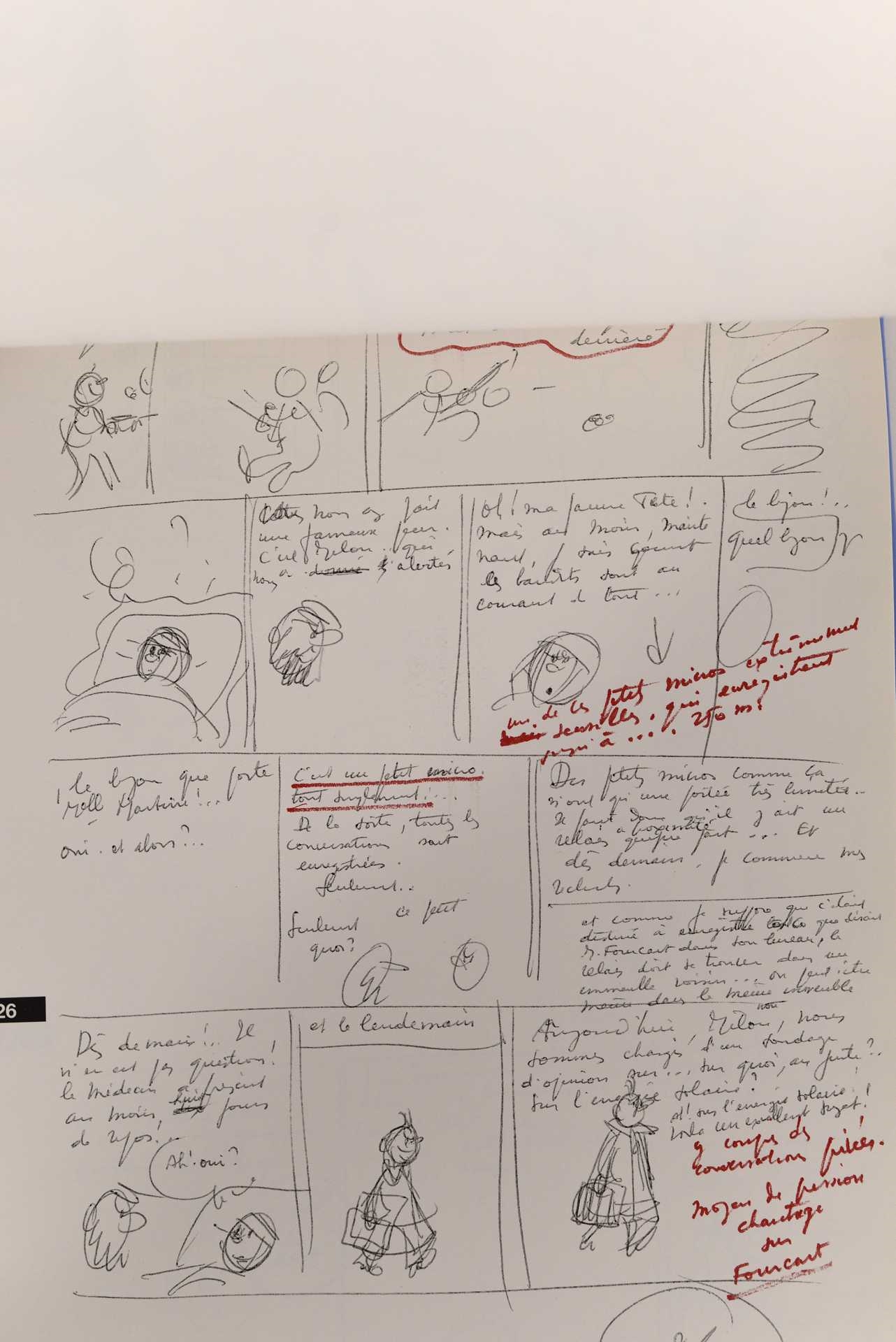 herg-sketches-for-the-album-tintin-and-the-alph-art-1986-1986