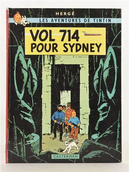 Tintin, Vol 714 pour Sydney, first edition, 1st printing - 1968