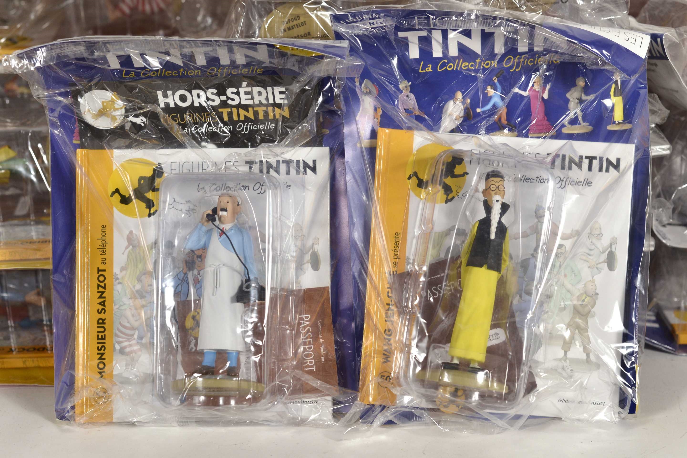 La première collection officielle de figurines Tintin - Festival