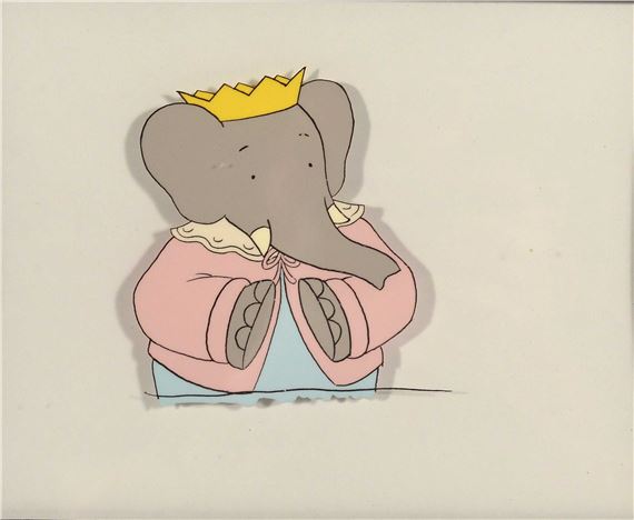 Jean de Brunhoff | Celluloïd d'animation Babar (Fin XXe siècle) | MutualArt