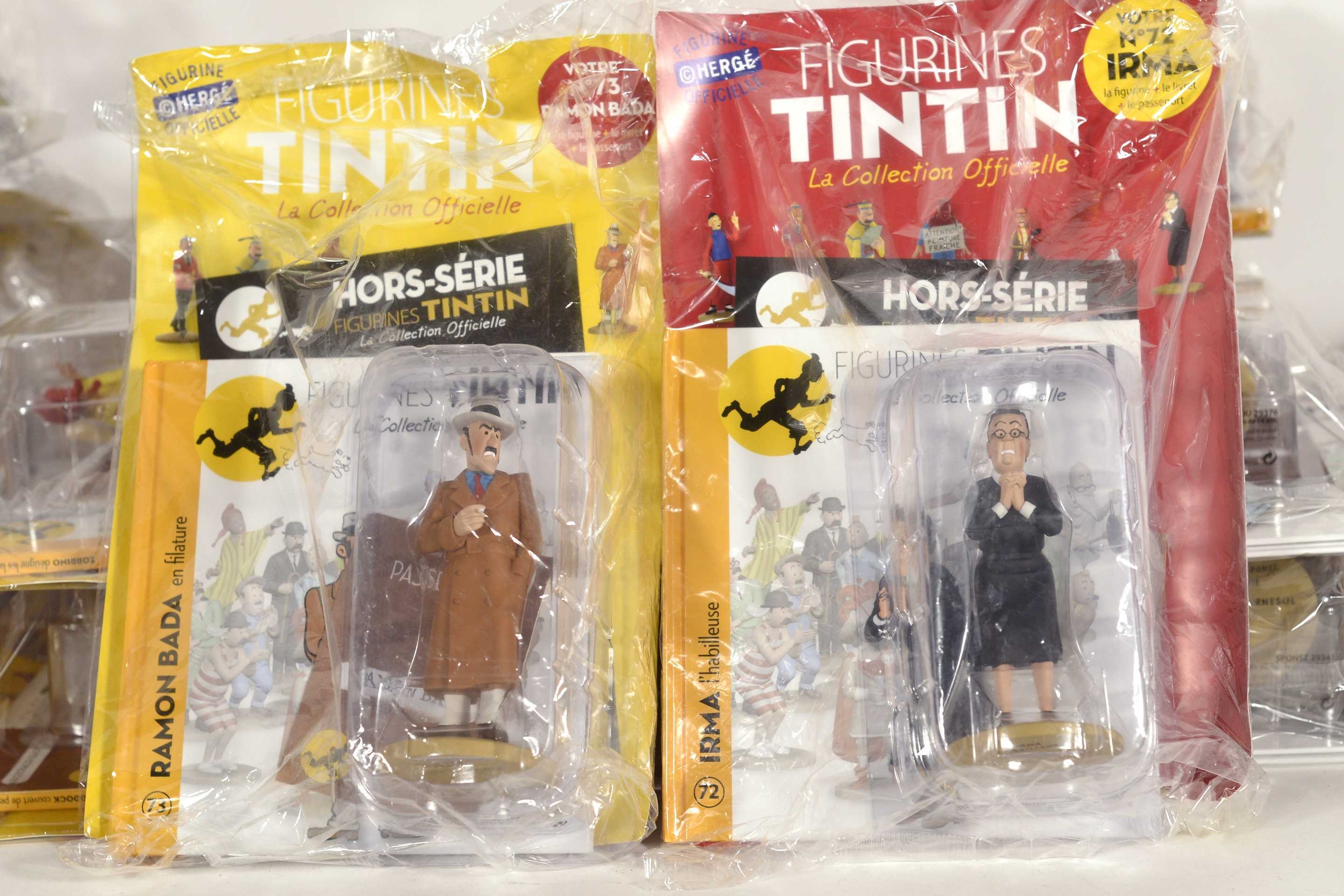 Figurine Tintin \\\ They are coming \\\ |  Tintin