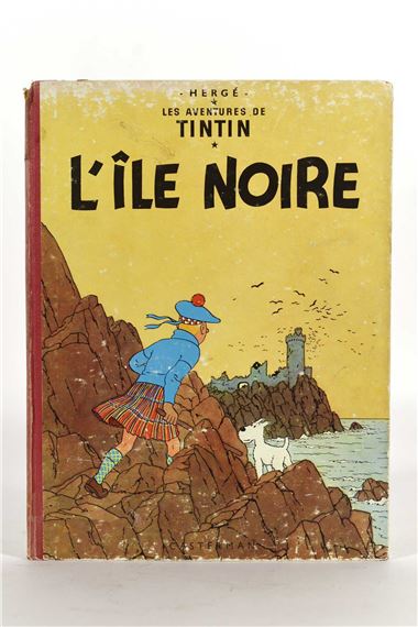 Tintin, L'île noire - 1957