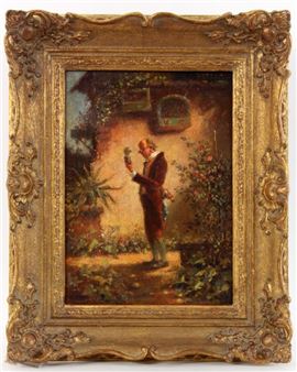 HEMPEL-BEYER Germany, 20th century 'Der Kaktusfreund' (original title) - Hempel Beyer