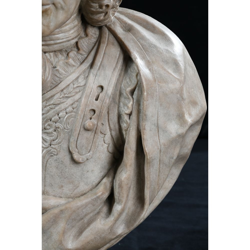 Buste Ange En Pierre - Gris/blanc - Déco Intérieure - Occasion
