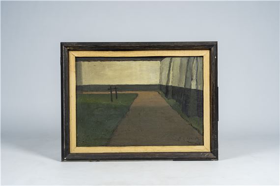 '2 onbekende soldaten (Duitsche grenadieren)' by Piet Lippens, dated 1929