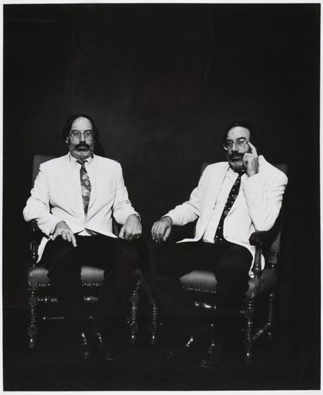 Autoportrait de Jean et Claude, 1992. - Jean-claude Guillaumon