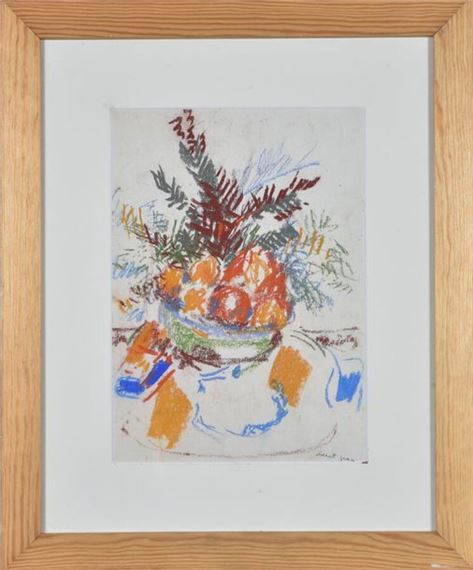 Nature morte aux fruits. by Marcel Saint-Jean
