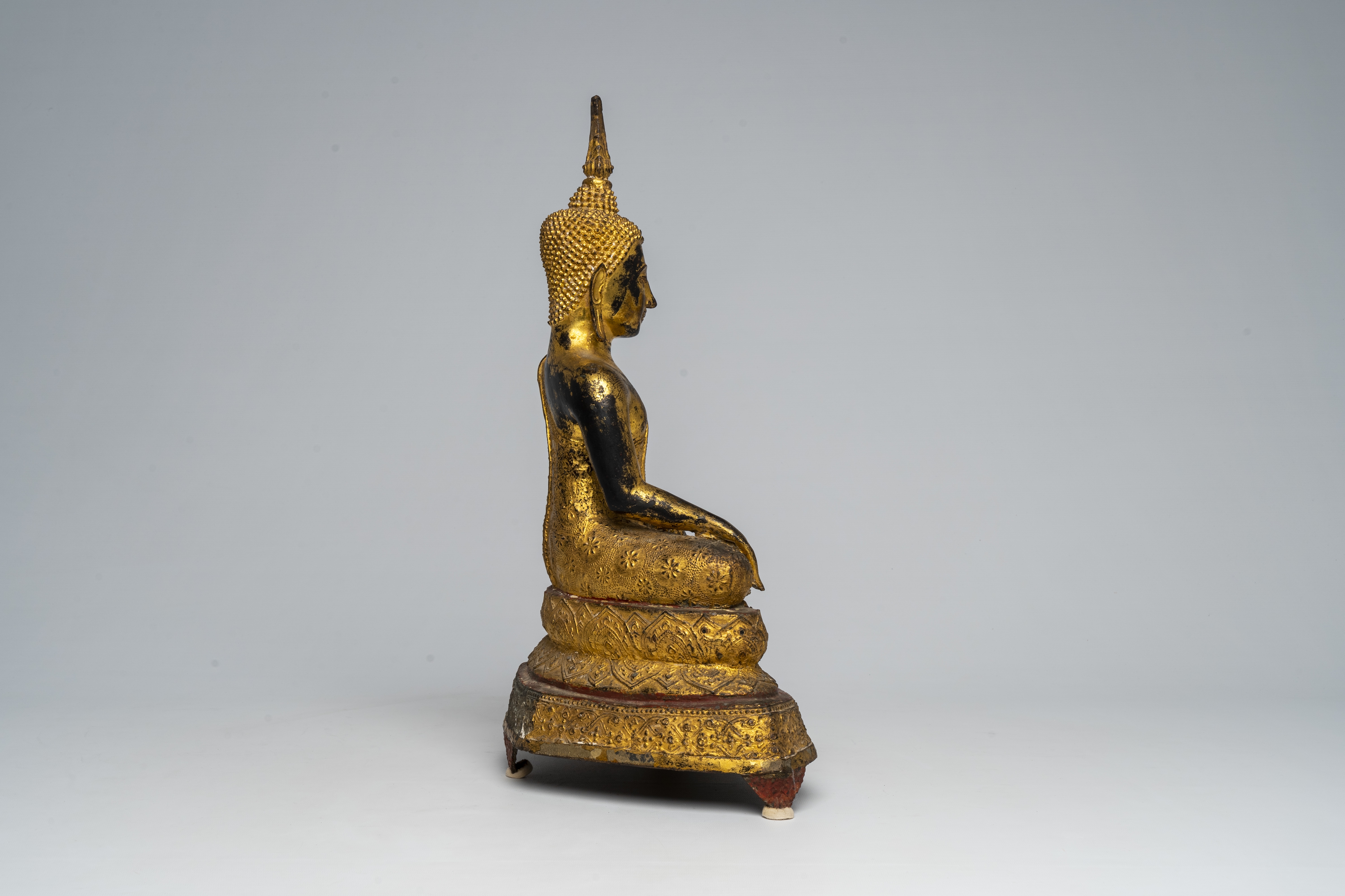 Thai School, 19th Century | A Thai gilt bronze Buddha | MutualArt