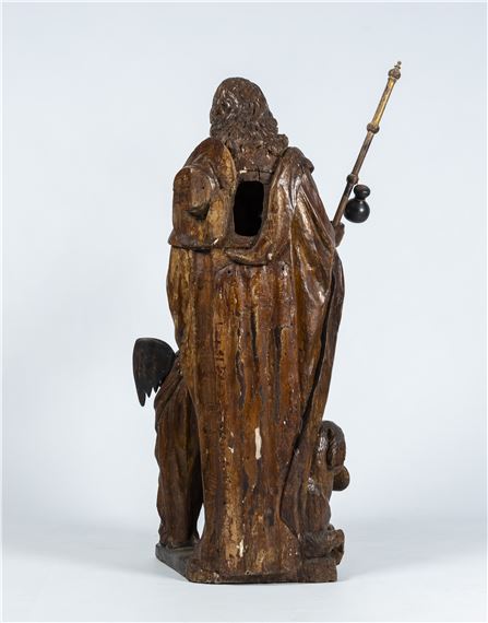 Flemish School, 16th Century | A large Flemish carved oak sculpture of ...