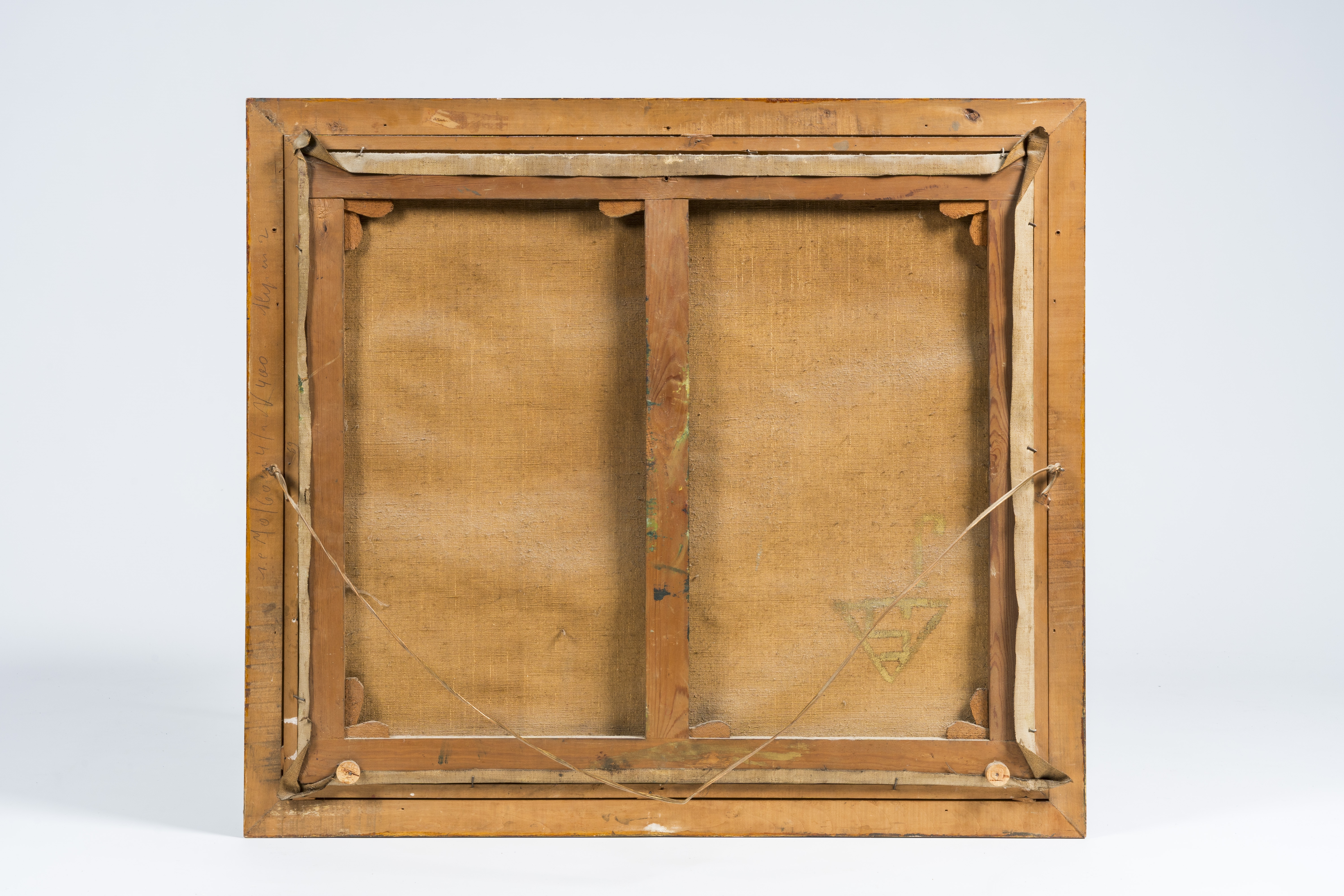 Artwork by Jean Stevan, Girl reading in a sun-drenched garden, Made of oil on canvas