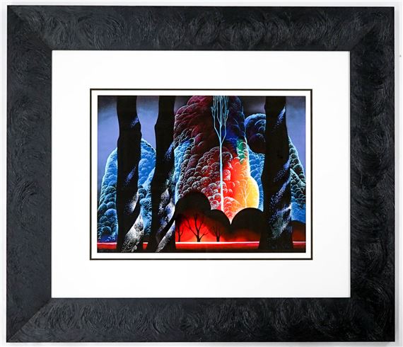 限定SALE】 Eyvind Earle Forest Symphony 作品・森のシンフォニー