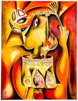 Alexandra Nechita | Alexandra Nechita Signed & Numbered LII/LXVIII