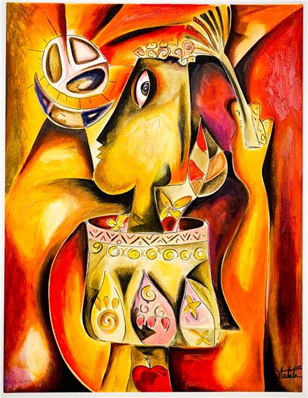 Alexandra Nechita | Alexandra Nechita Signed & Numbered LII/LXVIII