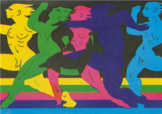 ATHLETES by Braam Kruger