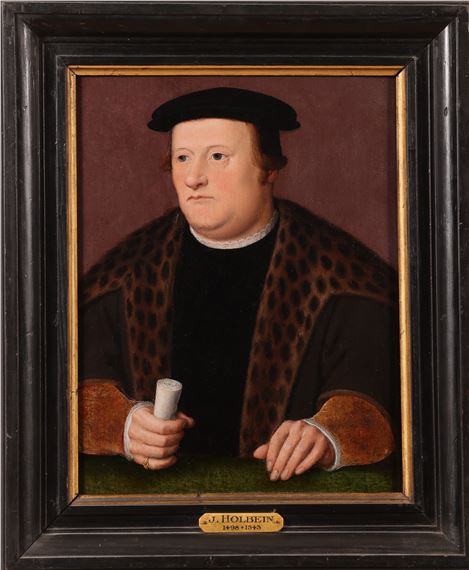 Flemish School, 16th Century | Portrait of a Gentleman Holding a Scroll ...