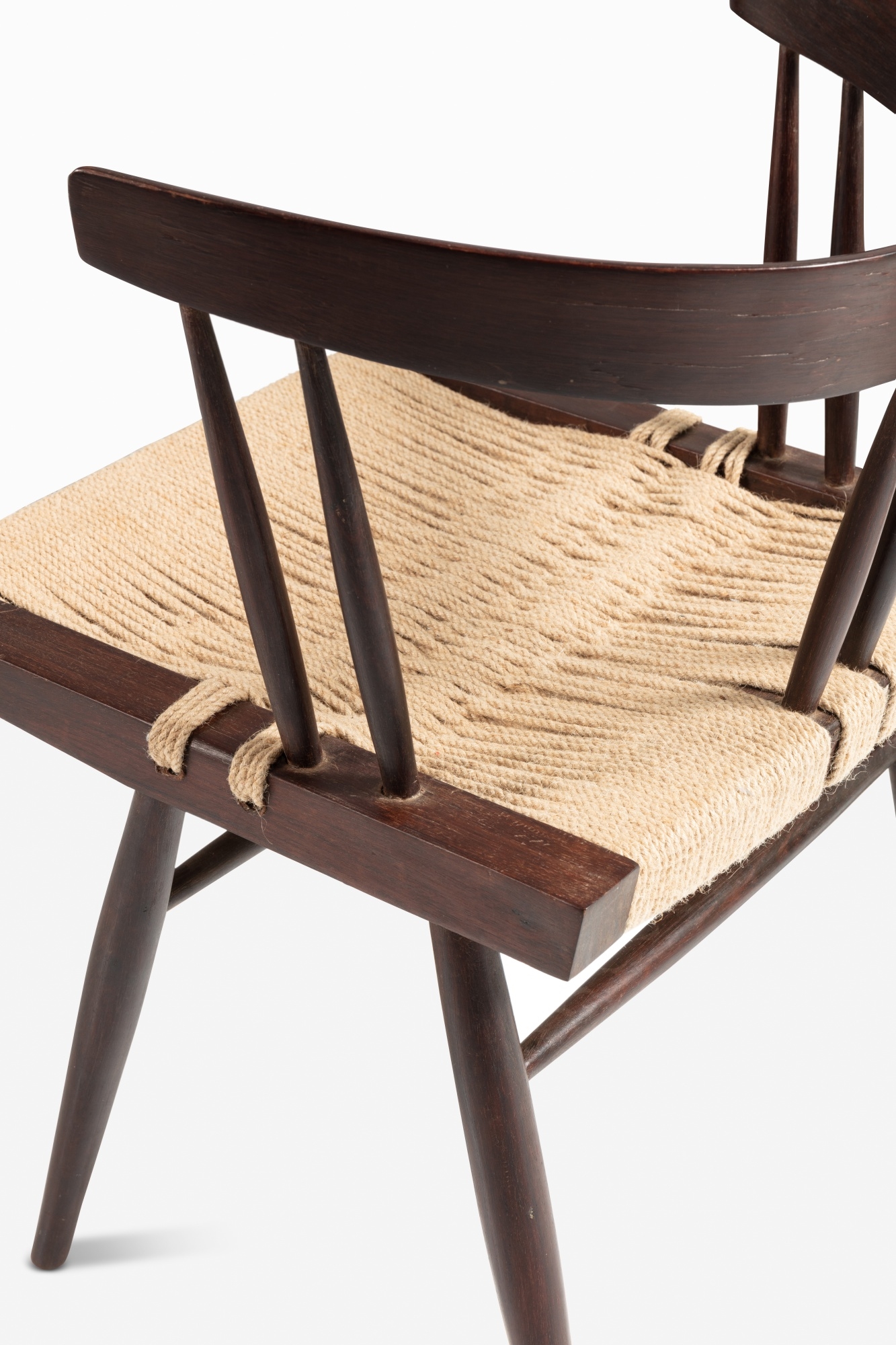 Nakashima Suite de huit chaises GrassSeated Chairs MutualArt