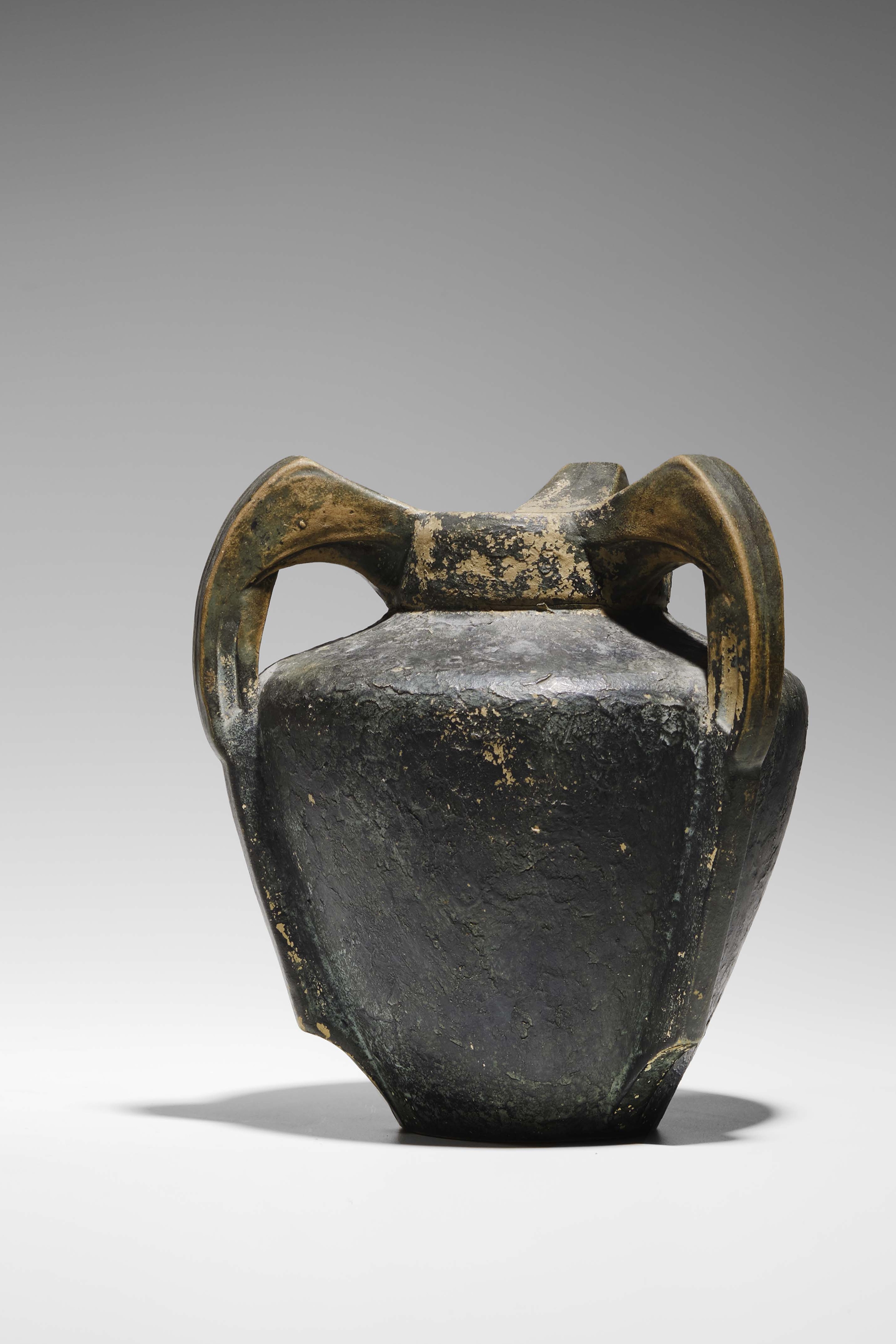 Artwork by Henry van de Velde, Three, Made of Glazed terracotta