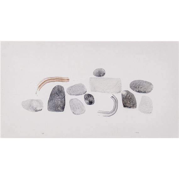 Garden by Lao Lian Ben, Dated 1993