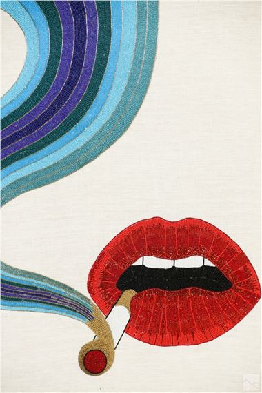 Now House de Jonathan Adler Gramercy série de serviettes HEX_Couleur Blanc