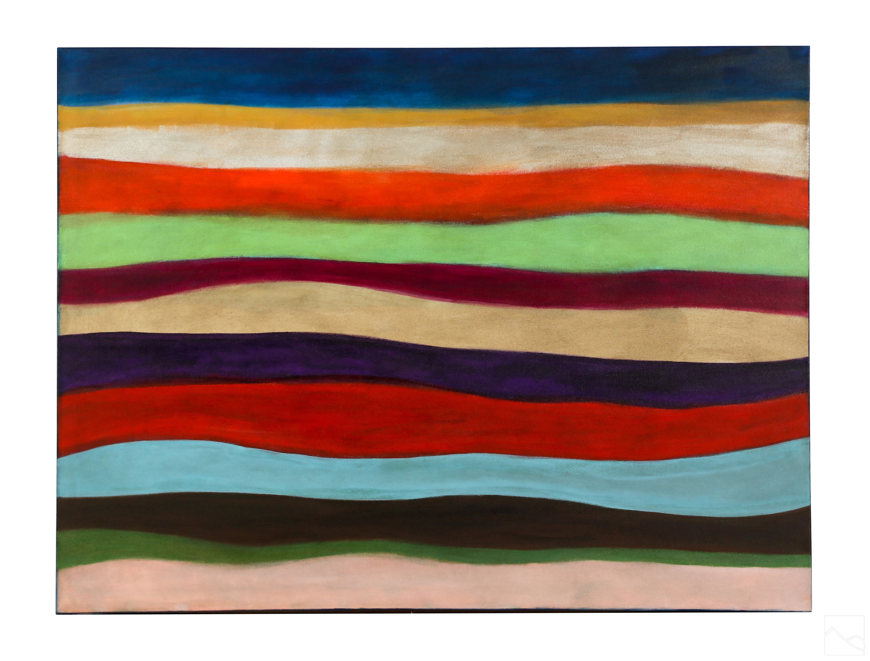 Tim Ray Fisher | Tim Ray Fisher b.1969 Color Field Op Art Painting ...