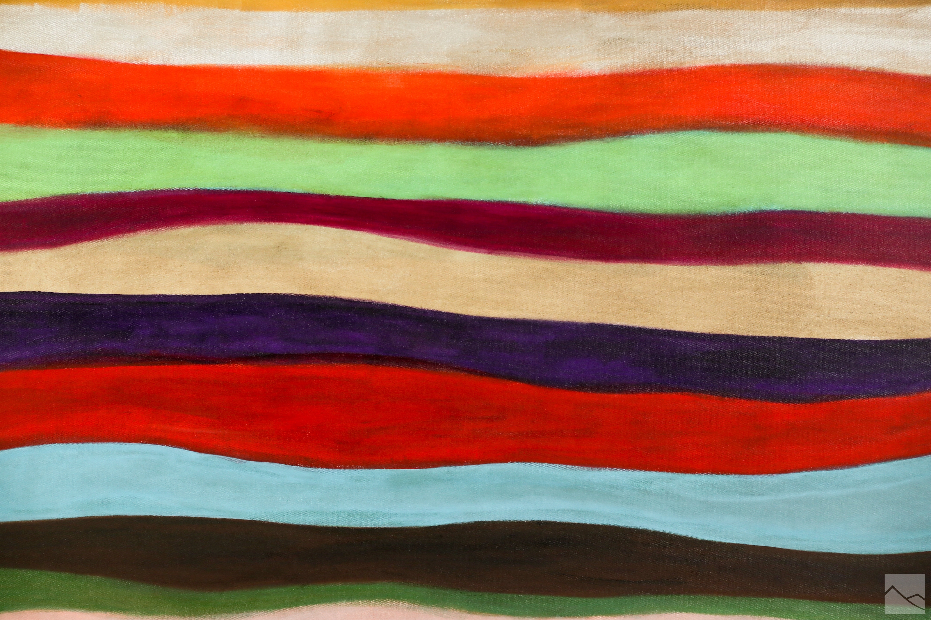 Tim Ray Fisher | Tim Ray Fisher b.1969 Color Field Op Art Painting ...
