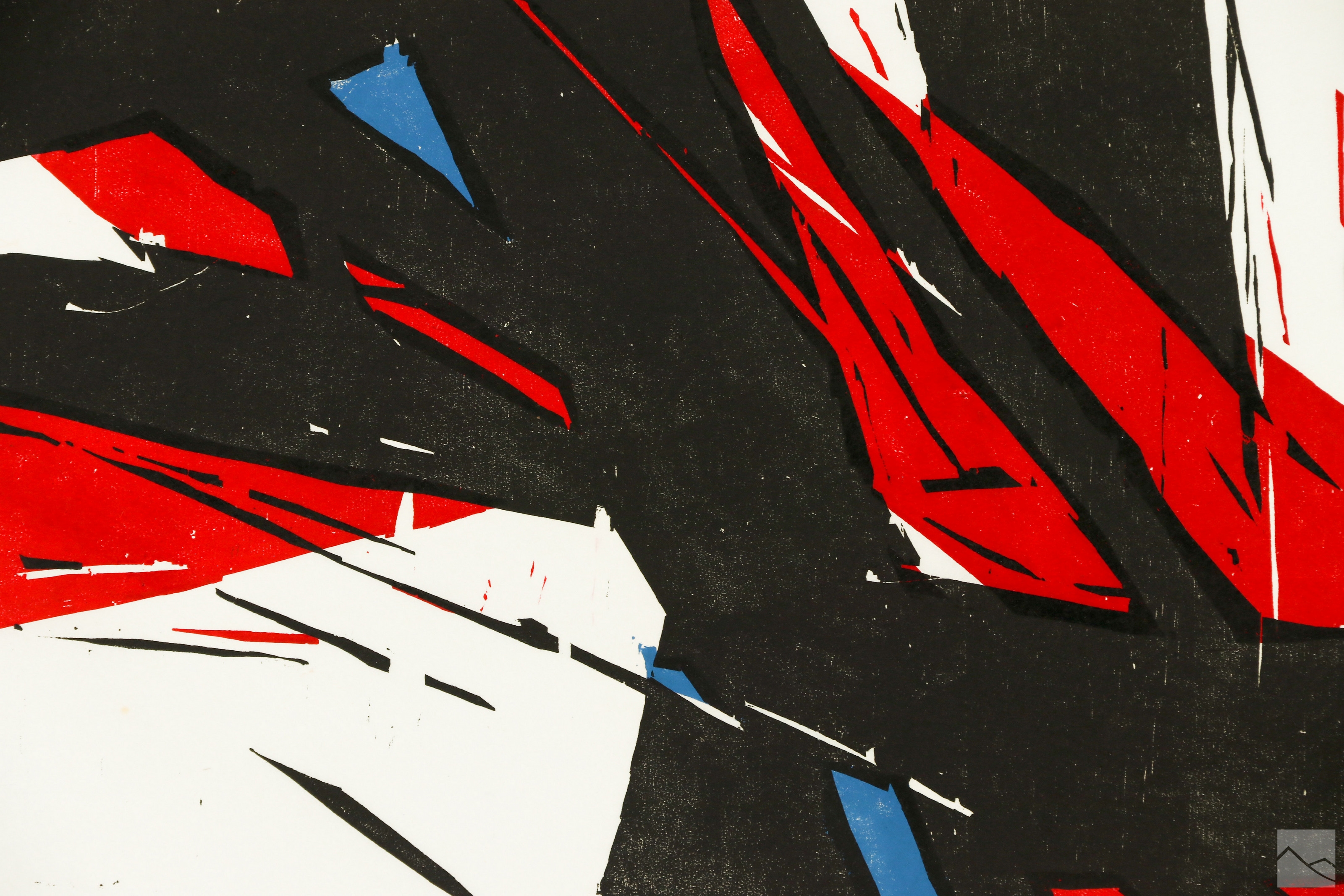 Robert Conover | Robert Conover 1920-1998 Abstract Woodblock SIGNED ...