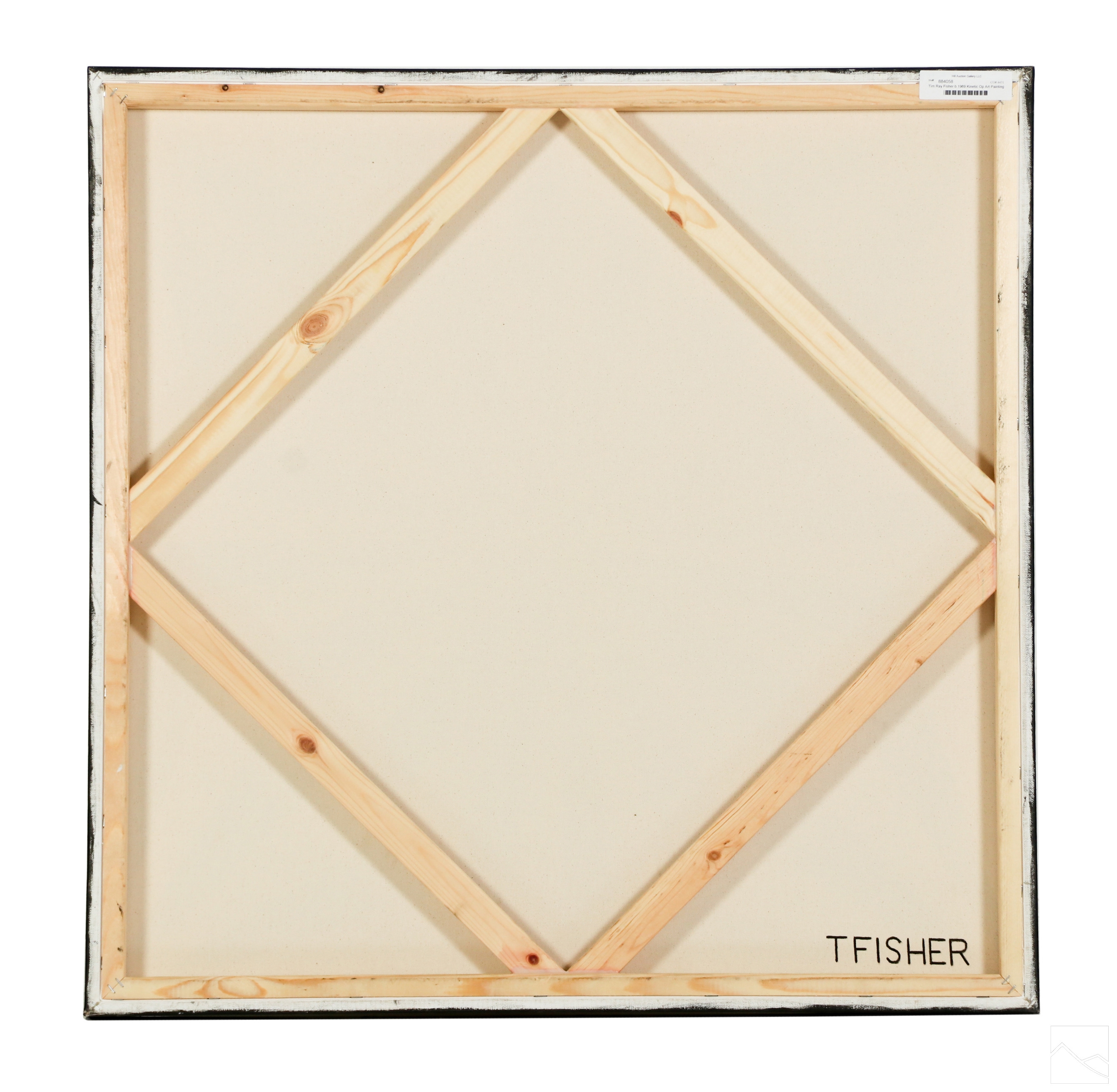 Tim Ray Fisher | Tim Ray Fisher b.1969 Kinetic Op Art Painting (1969 ...