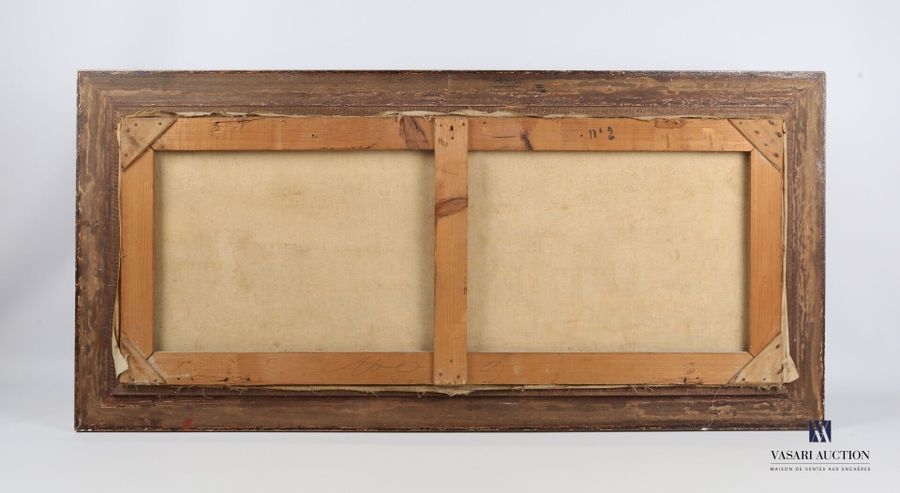 Artwork by Paul Fenasse, Oasis in the south of Algeria, Made of Oil on canvas