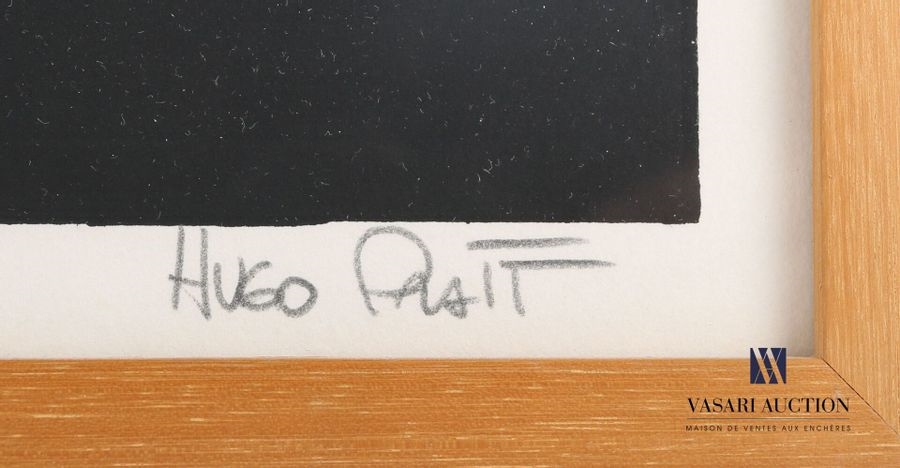 Pratt, Hugo - 1 Silkscreen - Corto Maltese - Shangaï Li - 1990 - Catawiki