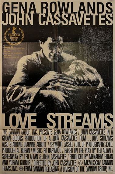 Larry Shaw | LOVE STREAMS John Cassavetes. 1984. 67x102 cm. Swiss
