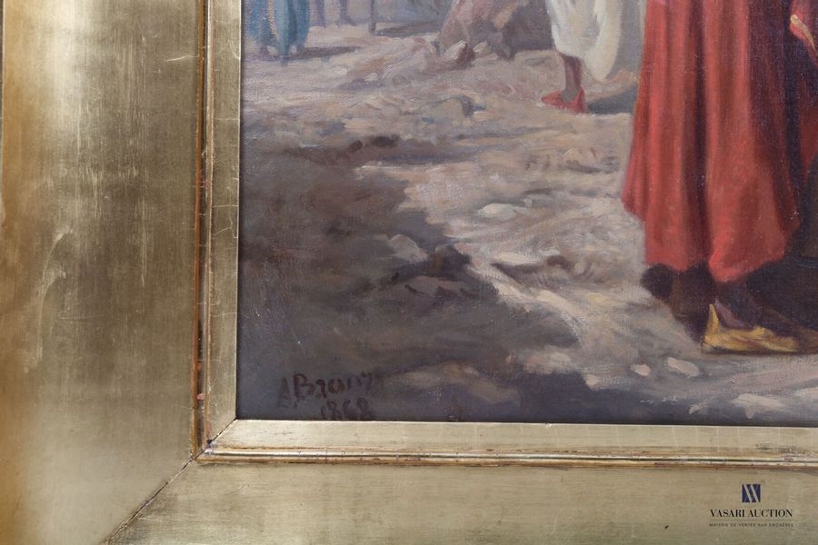 Artwork by Antoine Bronzi, The Storyteller, Made of Oil on canvas