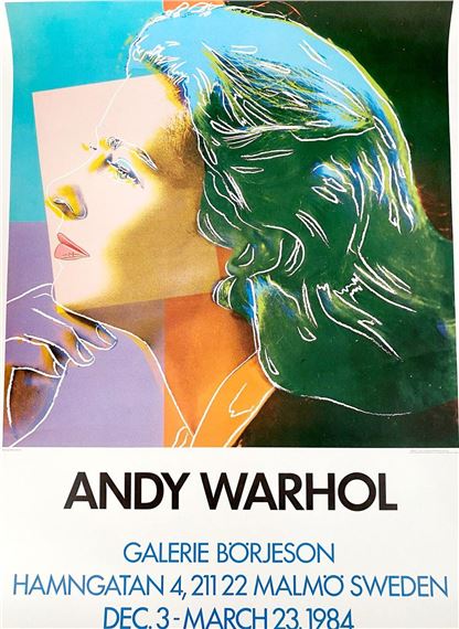 Ingrid Bergman Poster by Andy Warhol, 1983