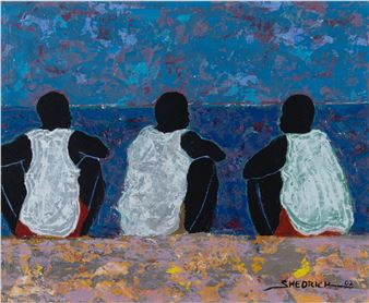 Figures on a Beach - Deborah Shedrick
