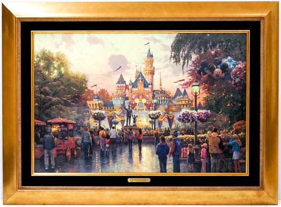 Thomas Kinkade | Disneyland 50th Anniversary | MutualArt
