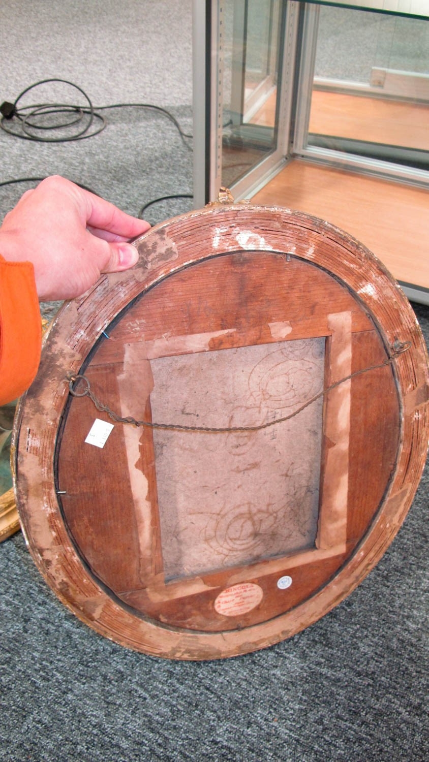 Artwork by Hing Qua, Three oval portraits, Made of OIL ON CANVAS