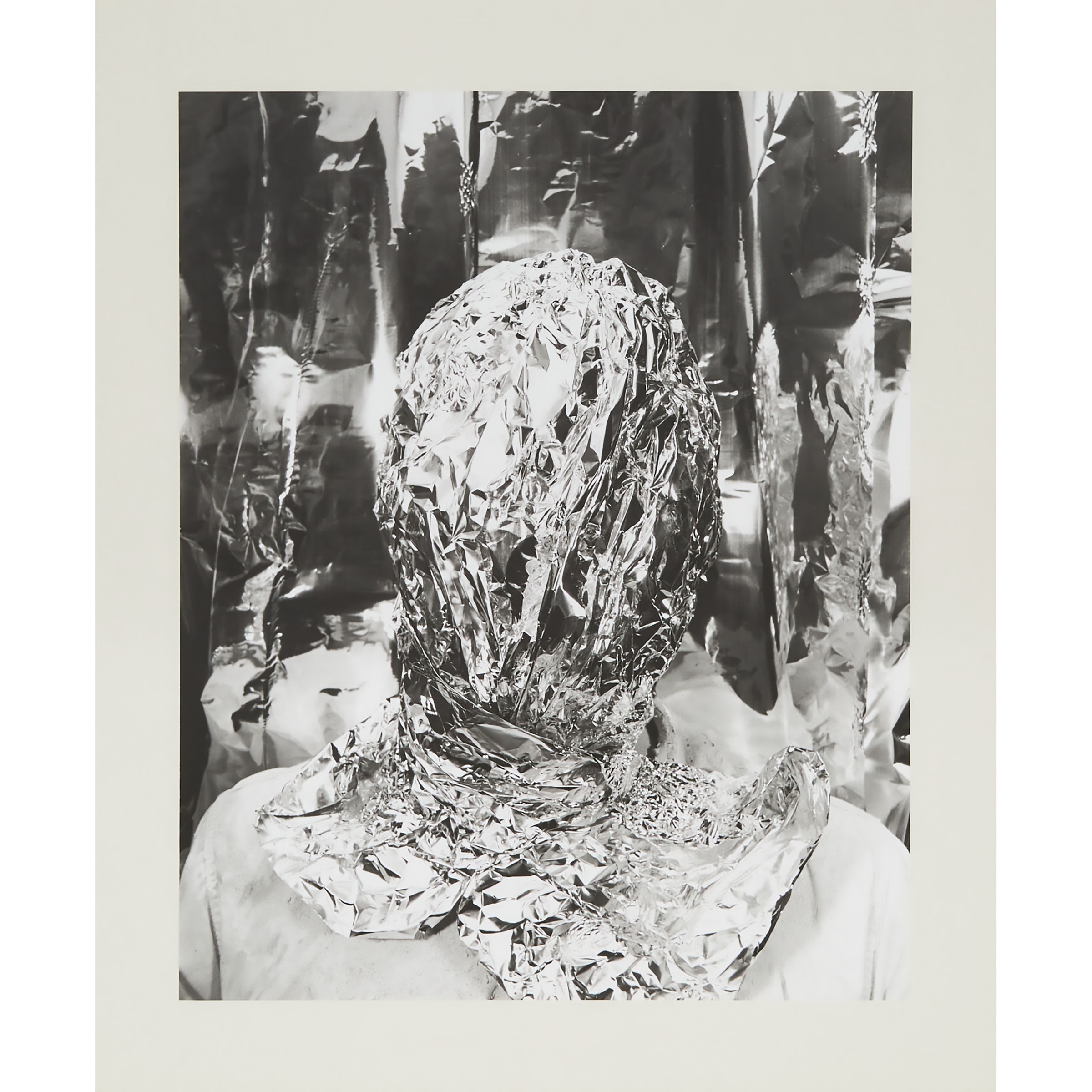 Artwork by Günter Brus, SELBSTBEMALUNG II (SELF PORTRAIT), 1964-1984, Made of gelatin silver prints