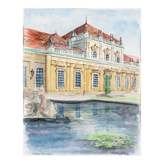 Alexandra Salehi-vogler | View of a historical building in Wien