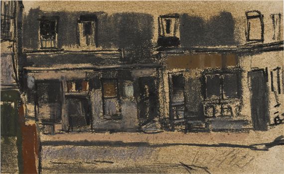 Glasgow Shops, Rotten Row by Joan Kathleen Hardy Eardley