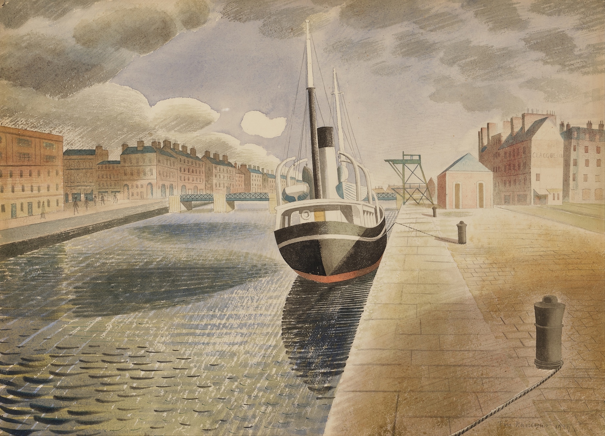 Eric Ravilious | Pilot Boat (1939) | MutualArt