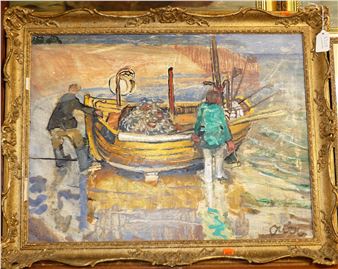 Beach scene - J. Owen