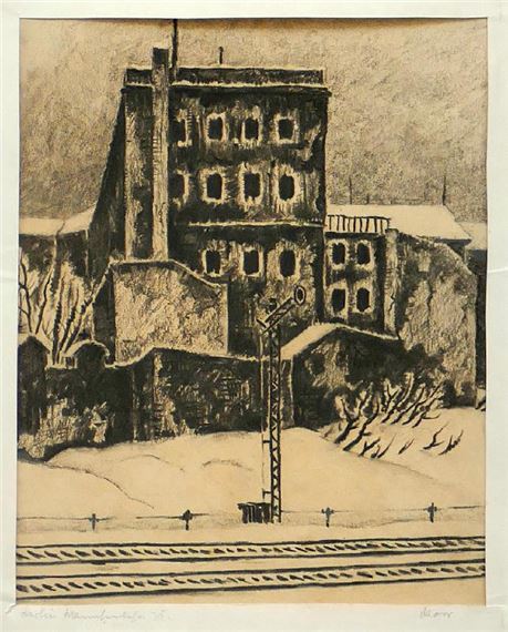 Haus am Bahndamm by Joachim Daerr, 1935
