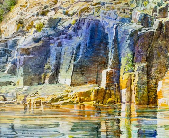 Landscape - River Architecture by Merrill Mahaffey, 2011