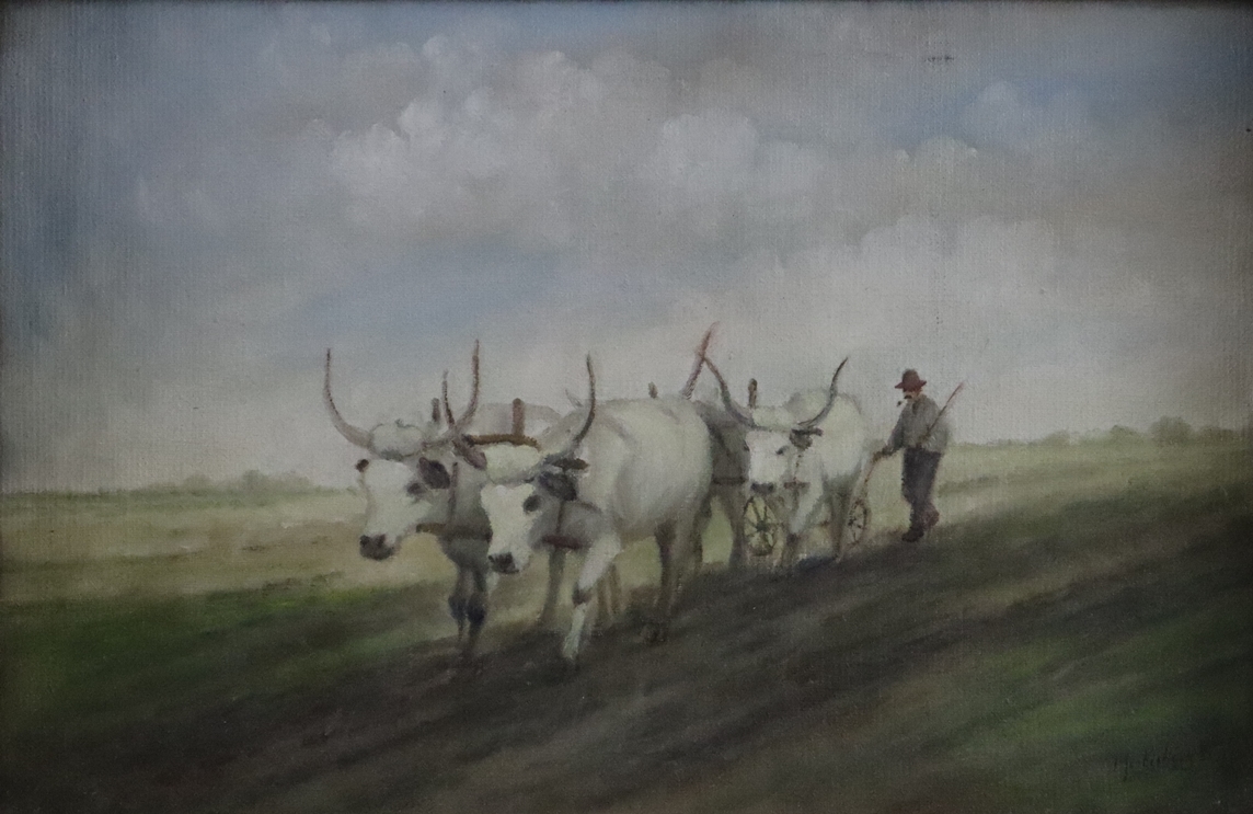 Artwork by Michel Kurche, "Szántás"