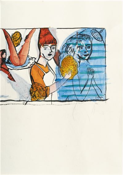 “Shower” by Rosa Loy, 2000