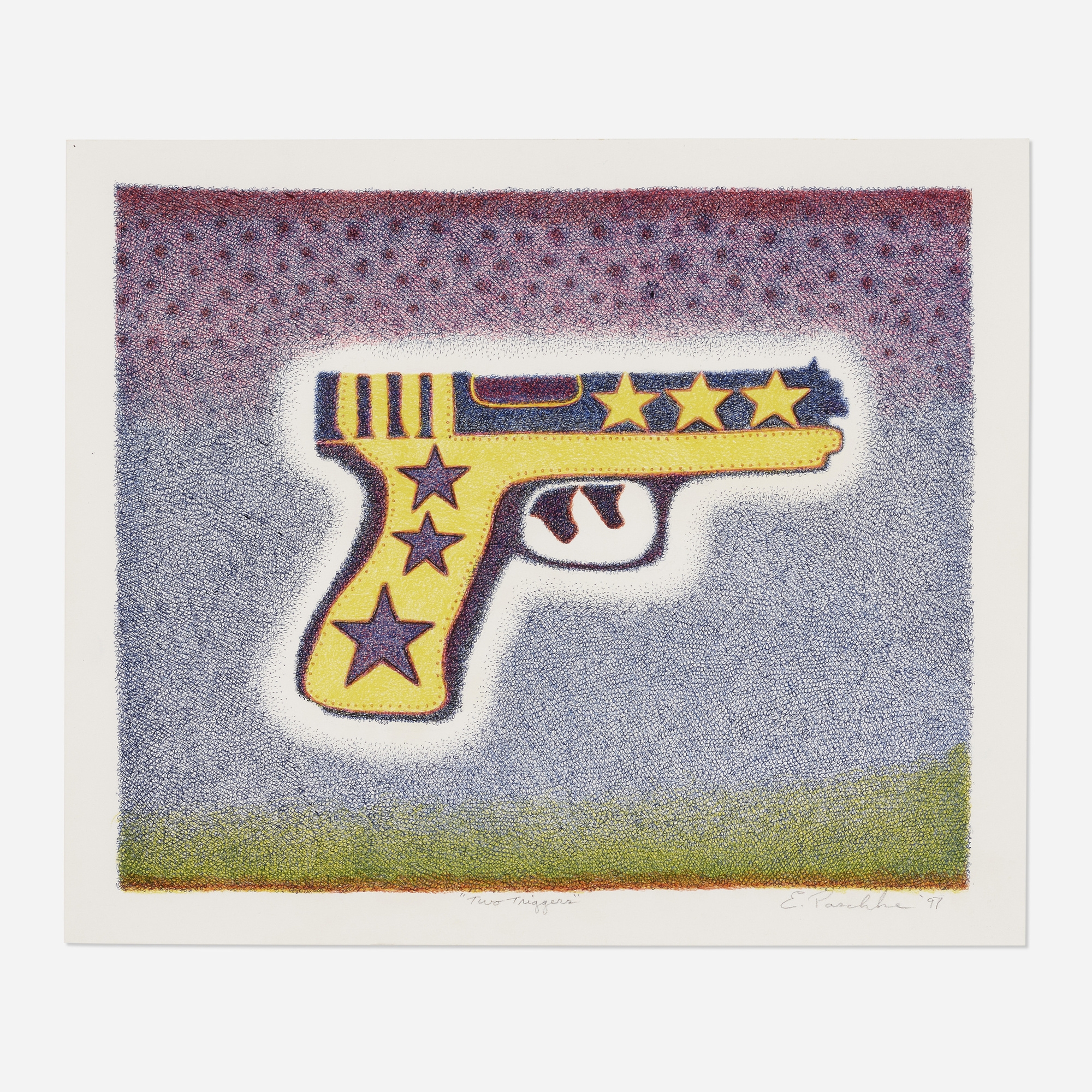 Ed Paschke | Two Triggers (1997) | MutualArt