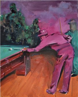 HRÁČ (SKICA K OBRAZU HRÁČ) - Petr Hajdyla